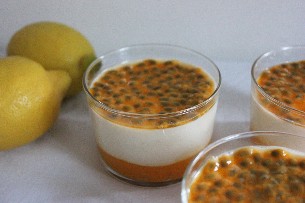 Panna Cotta Mangue-passion – Happy New Green